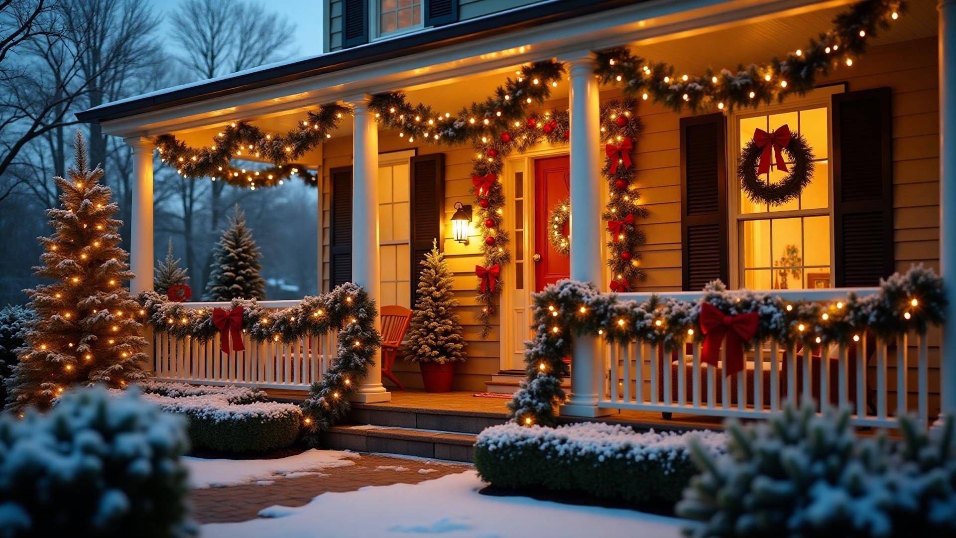 Christmas porch and tree decorating services in Maryland, Virginia and Delaware Christmas porch and tree decorating services in Maryland, Virginia and Delaware